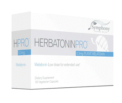 HerbatoninPRO 0.3 mg Plant Melatonin 120 Capsules - Clinical Nutrients
