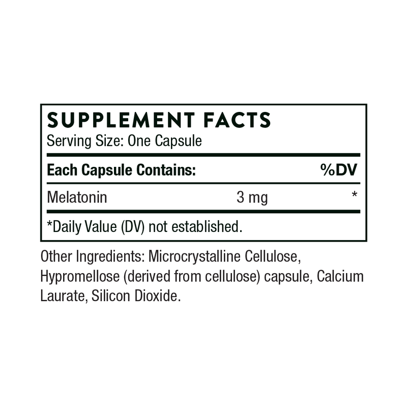 Melaton-3 60 CT - Clinical Nutrients