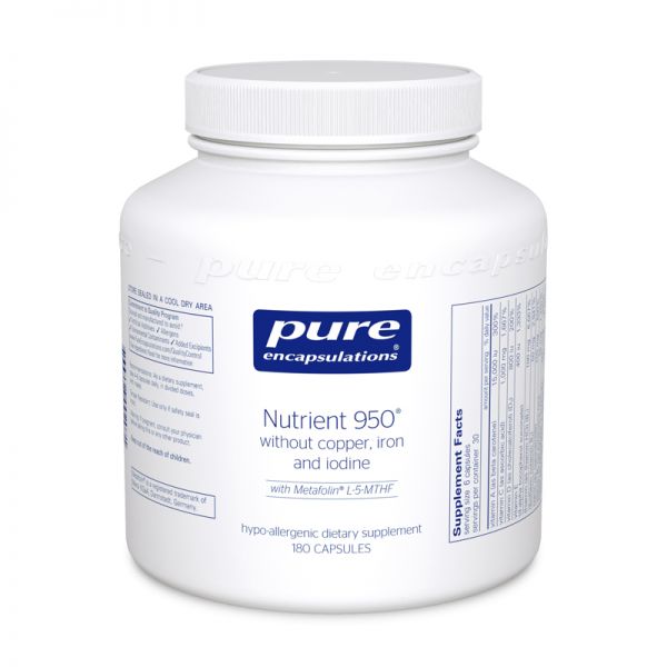 Nutrient 950 without Cu Fe and Iodine 180 C - Clinical Nutrients
