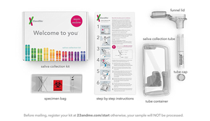23andMe Health and Ancestry - Saliva Test - Clinical Nutrients