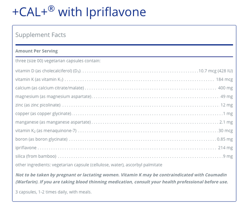 +CAL+ with Ipriflavone  210 C - Clinical Nutrients