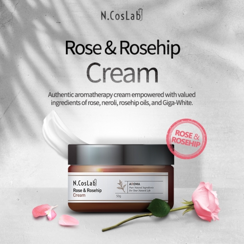 [N.CosLab] Rose & Rosehip Cream 50g - Clinical Nutrients