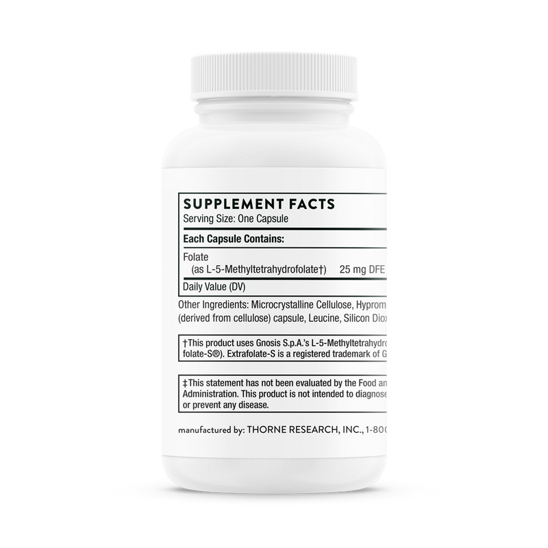 5-MTHF 15mg - Clinical Nutrients
