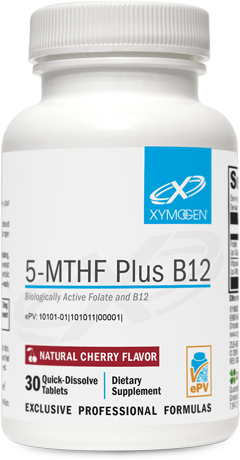 5-MTHF Plus B12 Cherry 30 Tablets - Clinical Nutrients