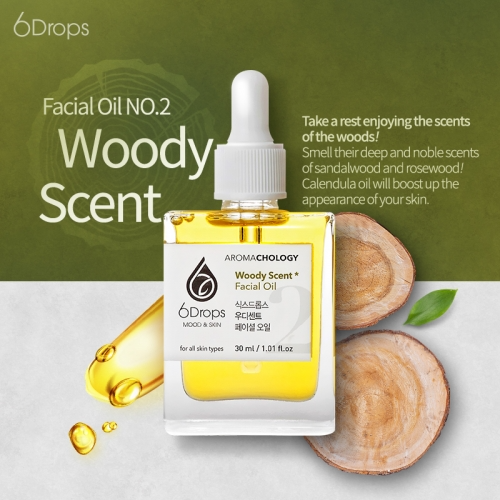 6-Drops Aromachology Face Oil