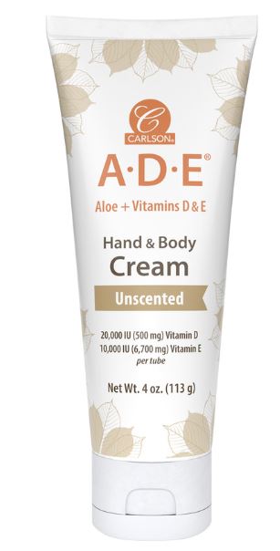 A.D.E Hand & Body Cream Unscented 4 oz - Clinical Nutrients
