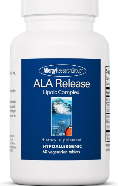 ALA Release 60 Vegetarian Tablets - Clinical Nutrients