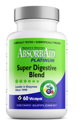AbsorbAid Platinum Super Digestive Blend 60 Capsules - Clinical Nutrients