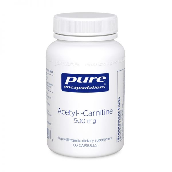 Acetyl-l-Carnitine 500 mg 60 C - Clinical Nutrients