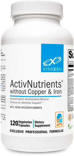 ActivNutrients without Copper & Iron 120 Capsules - Clinical Nutrients