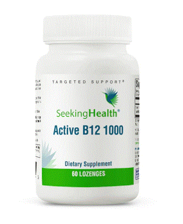 Active B12 1000 60 Lozenges - Clinical Nutrients