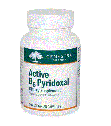 Active B6 Pyridoxal 60 CAPSULES - Clinical Nutrients
