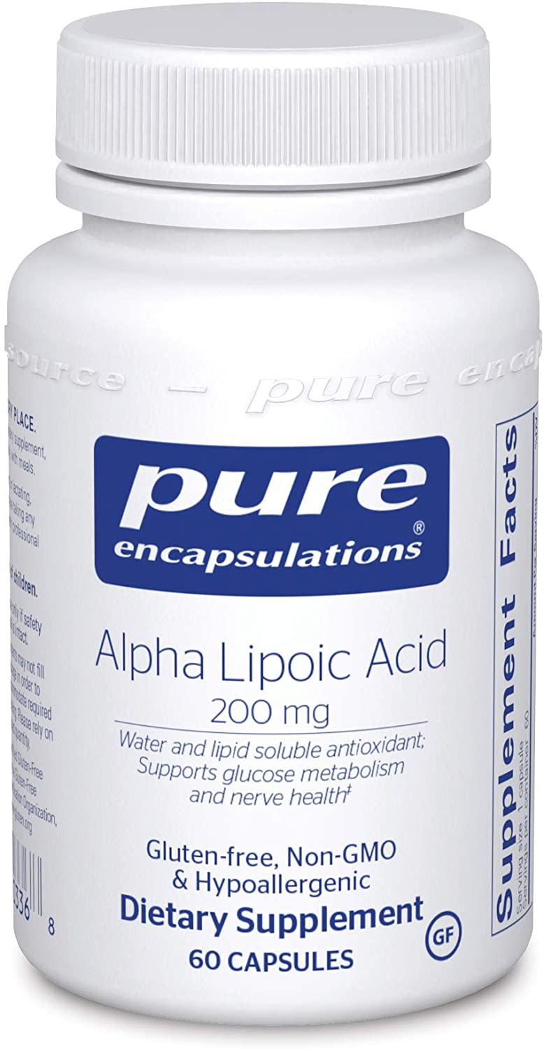 Alpha Lipoic Acid 200 mg 60 C - Clinical Nutrients