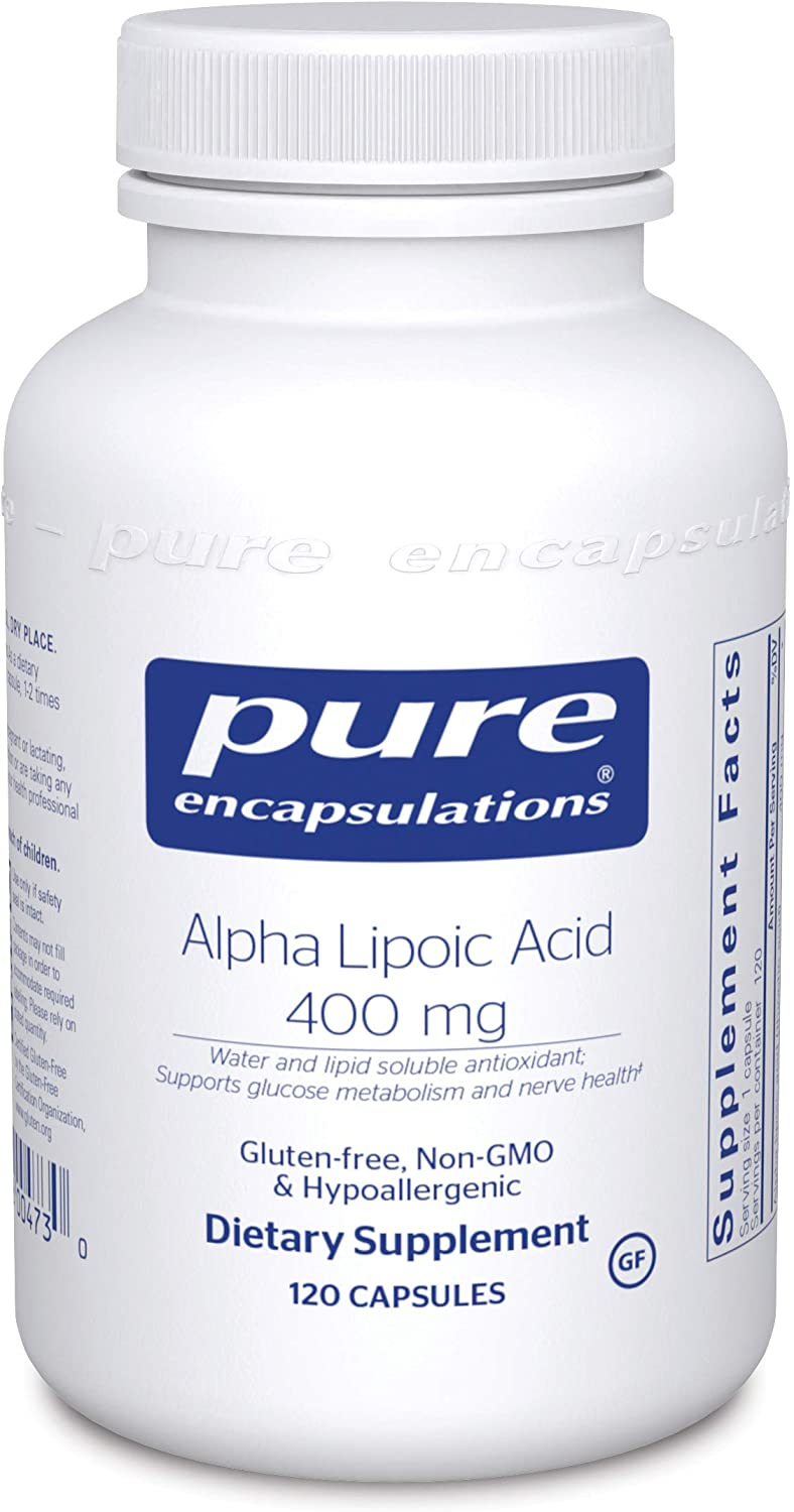 Alpha Lipoic Acid 400 mg 120 C - Clinical Nutrients