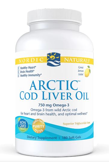 Arctic Cod Liver Oil 180 Softgels - Clinical Nutrients