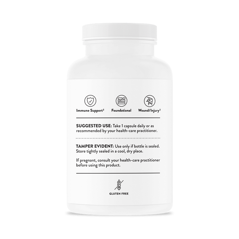 Ascorbic Acid 60 Capsules - Clinical Nutrients