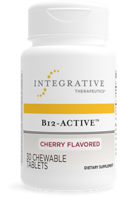 B12-Active Cherry Flavored 30 chew. tabs - Clinical Nutrients