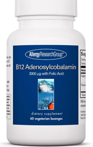 B12 Adenosylcobalamin 60 Lozenges - Clinical Nutrients