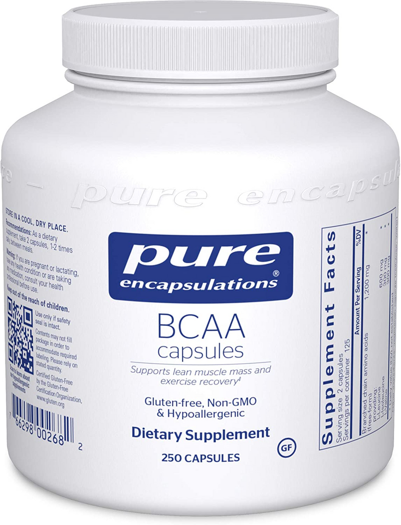 BCAA Capsules 250 C - Clinical Nutrients