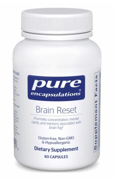 BRAIN RESET 60'S - Clinical Nutrients