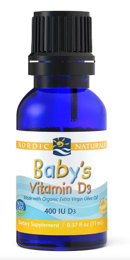 Baby's Vitamin D3 0.37 fl oz - Clinical Nutrients