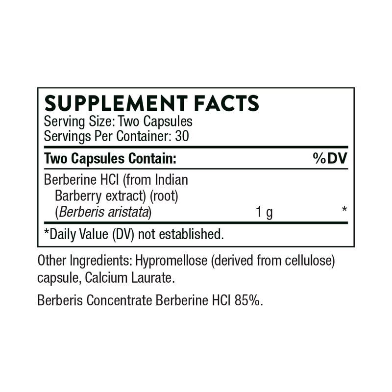 Berberine-500 60 CT - Clinical Nutrients