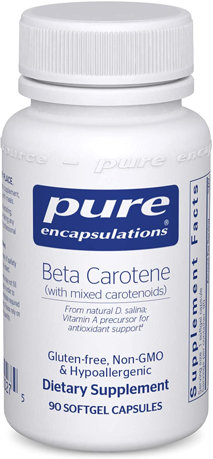 Beta Carotene (with mixed carotenoids) 90 C - Clinical Nutrients