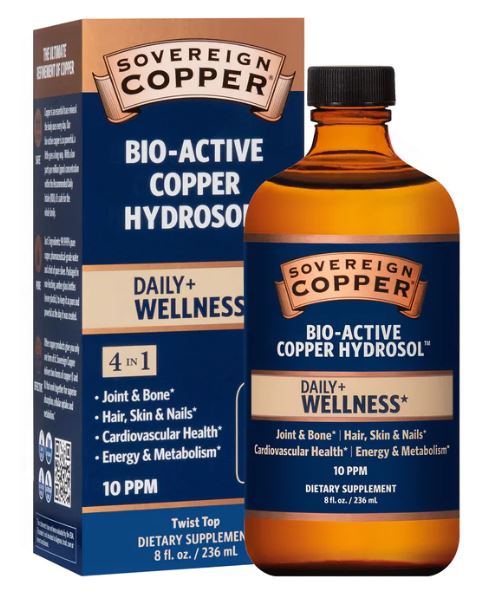 Bio-Active Copper Hydrosol 8 fl oz - Clinical Nutrients