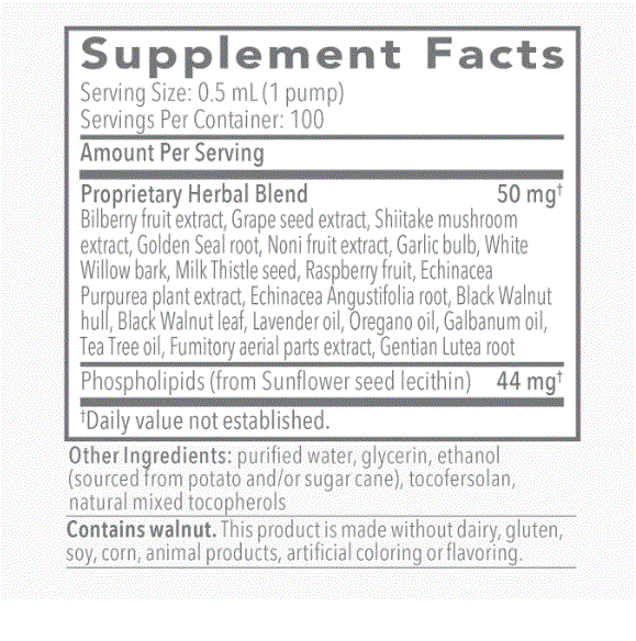 Biocidin® LSF 1.7 fl oz - Clinical Nutrients