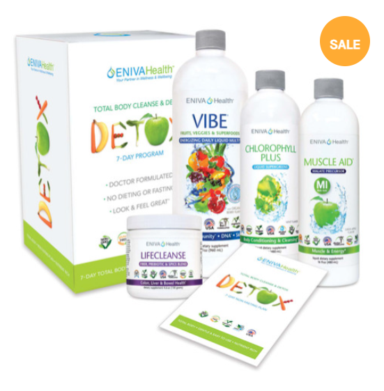Body Detox & Cleanse Kit (w/bottle) - Clinical Nutrients