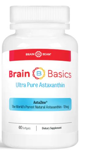 Brain Basics Ultra Pure Astaxanthin 60 Softgels - Clinical Nutrients