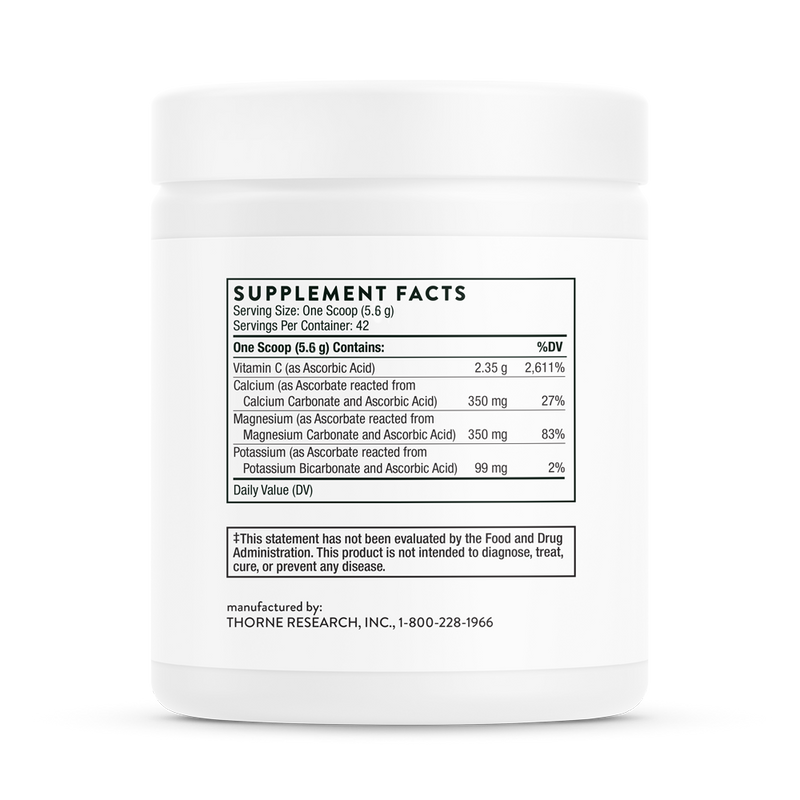 Buffered C Powder 8.32 oz - Clinical Nutrients