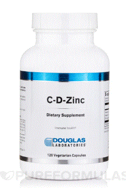 C-D-ZINC 120 CT. - Clinical Nutrients