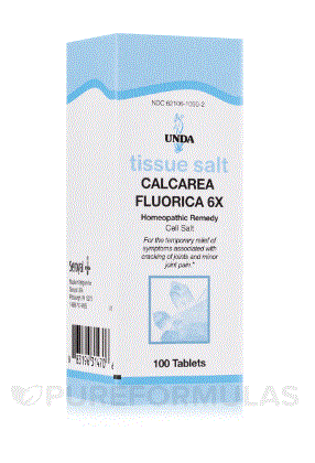 CALC FLUOR 6X SALT - Clinical Nutrients