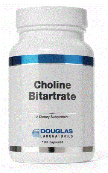 CHOLINE BITARTRATE 100C - Clinical Nutrients