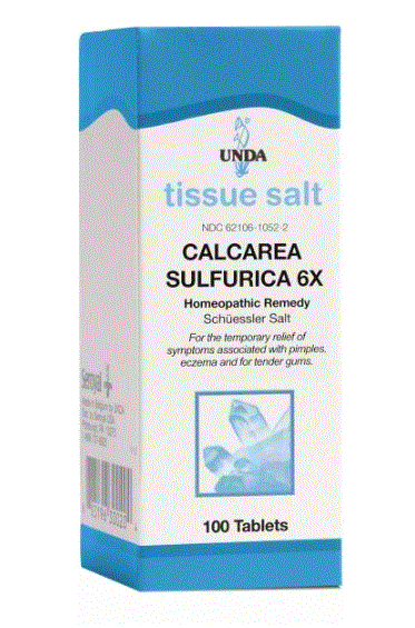 Calcarea sulfurica 6X (Salt) - Clinical Nutrients