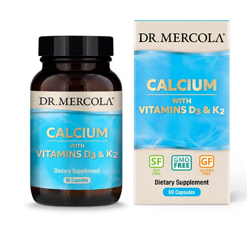 Calcium with Vitamins D3 & K2 90 Capsules - Clinical Nutrients