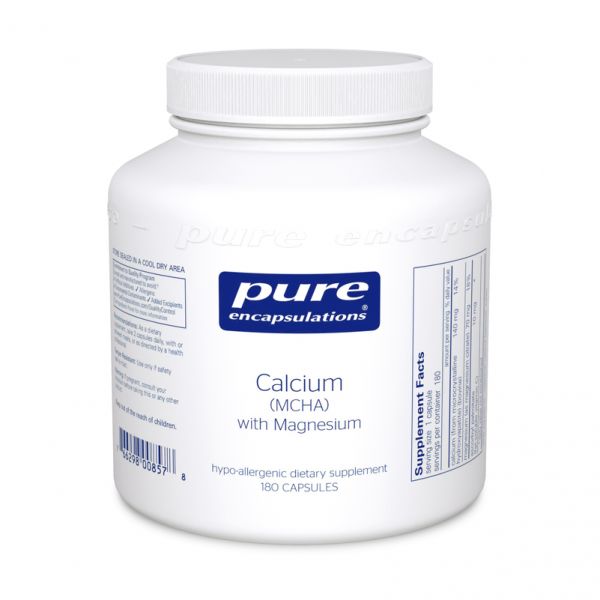 Calcium (MCHA) with Magnesium 180 C - Clinical Nutrients