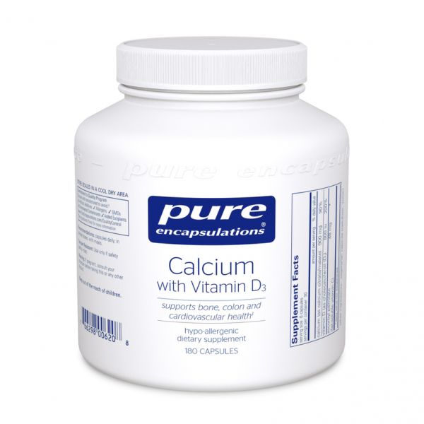 Calcium with Vitamin D3 180 C - Clinical Nutrients