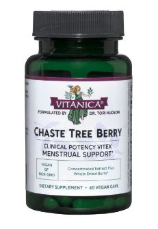 Chaste Tree Berry 60 Capsules - Clinical Nutrients