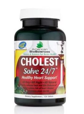 CholestSolve 24/7® 120 Tablets - Clinical Nutrients