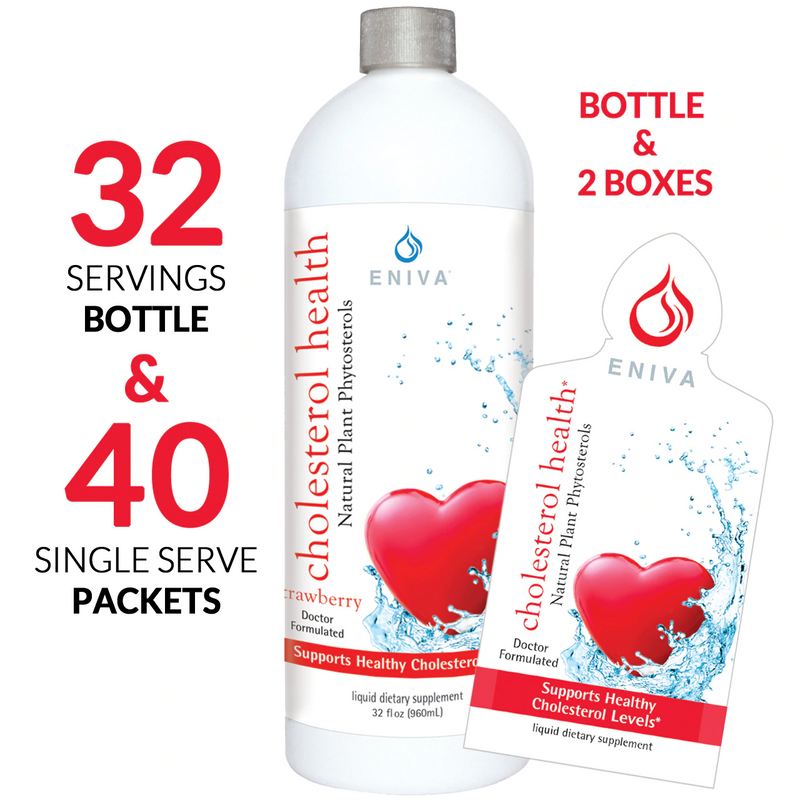Cholesterol Health pack (32oz+40 packets) - Clinical Nutrients