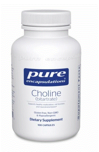 Choline (Bitartrate) 100C - Clinical Nutrients