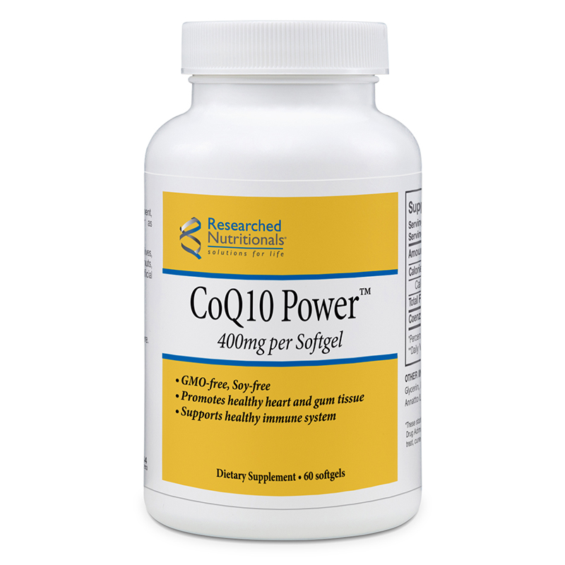 Co Q10 Power 400 mg (GMO-free) - Clinical Nutrients
