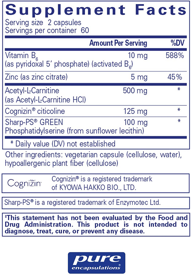 CogniPhos 120C - Clinical Nutrients