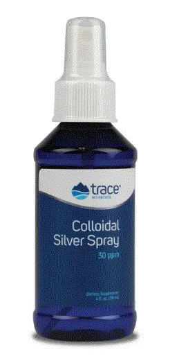 Colloidal Silver Spray 30ppm 4 fl oz - Clinical Nutrients