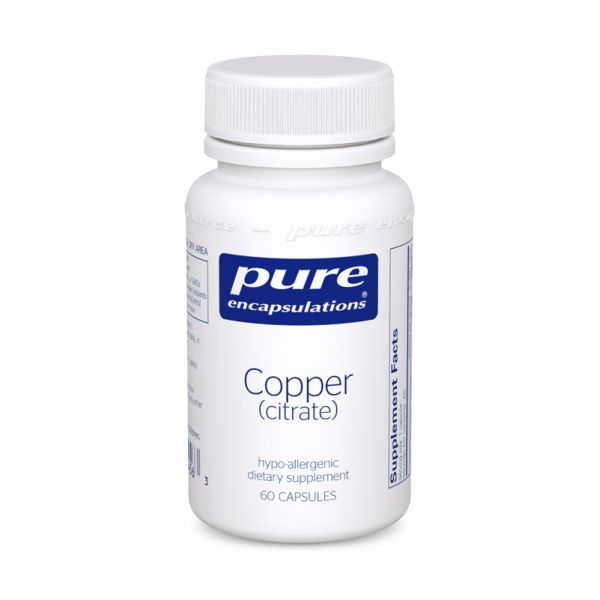 Copper (citrate) 60 C - Clinical Nutrients