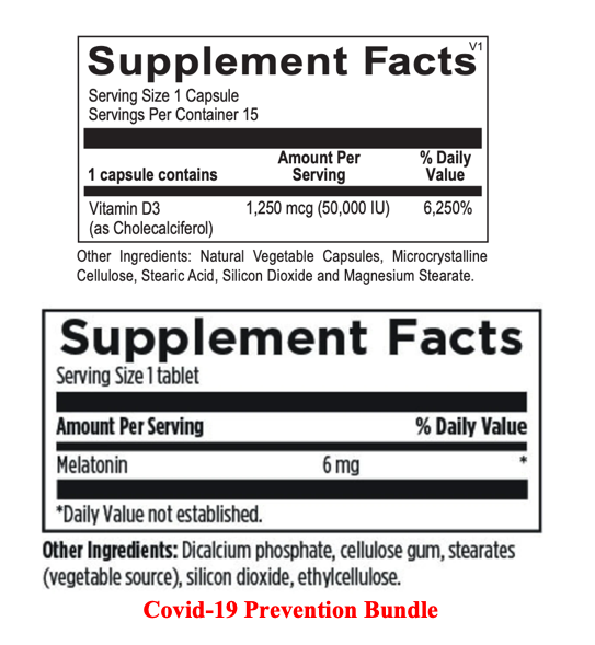 Covid-19 Prevention Bundle - Clinical Nutrients