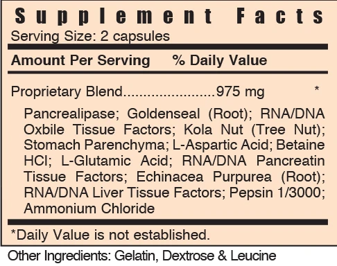 D-Digest Bio Function - Clinical Nutrients