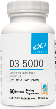 D3 5000 60 Softgels - Clinical Nutrients